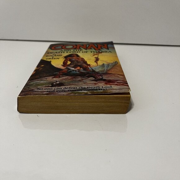 Conan And The Death Lord Of Thanza 1st Edition 1997 Roland Green TOR Books GUC - Picture 4 of 9